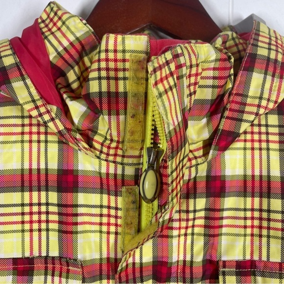 Burton Pink and Yellow Dry Ride Quilted Hooded Jacket Extra Large: (18) - Picture 3 of 10